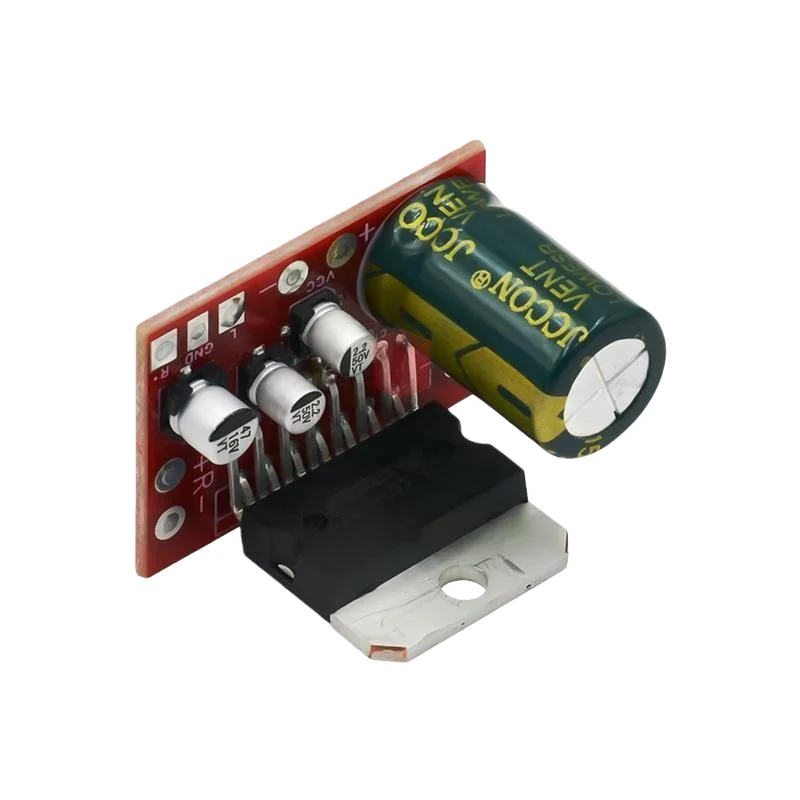 لوحة مضخم الطاقة CD7379 2.0، ستيريو ثنائي القناة، طاقة 2*39 وات، تجاوز TDA7297/7377، مصدر طاقة تيار مستمر