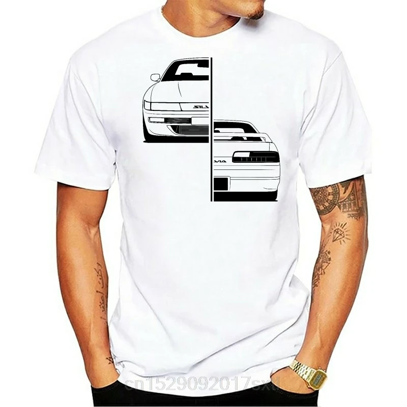 T Shirt Men Funny tshirt Silvia s14 s13 Graphic men T-Shirt