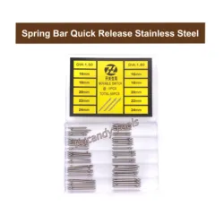 Stainless Steel Spring Bar Quick Release Watch Parts for Repairing 1.5mm and 1.8mm  50 Pieces