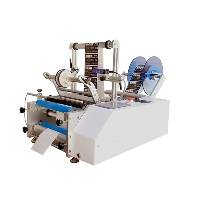 Semi Automatic Round Bottle Labeling Machine Factory price Round Bottle Labeling Machine