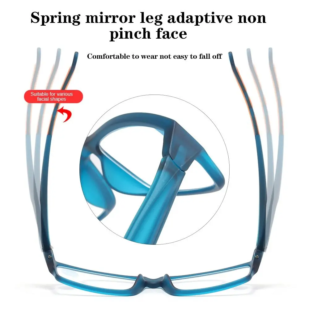 

Blue Ray Blocking Anti-Blue Light Reading Glasses Eye Protection PC Hyperopia Glasses Ultralight Sports