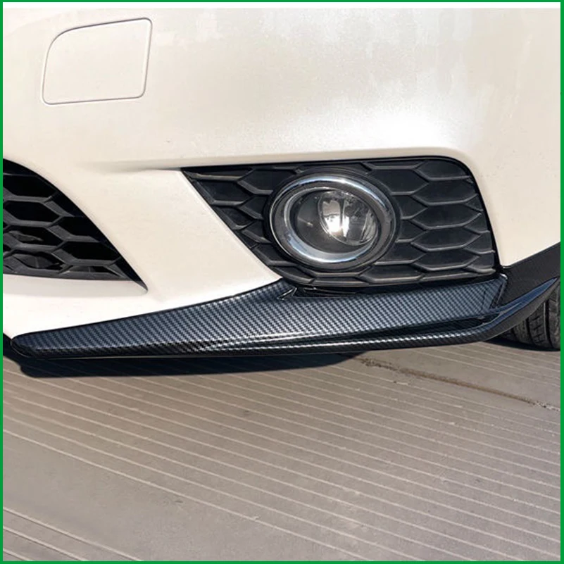 

Для Nissan Sentra 2016-2019 комплект кузова защитные уголки с обеих сторон переднего бампера, диффузор, защита для губ, аксессуары