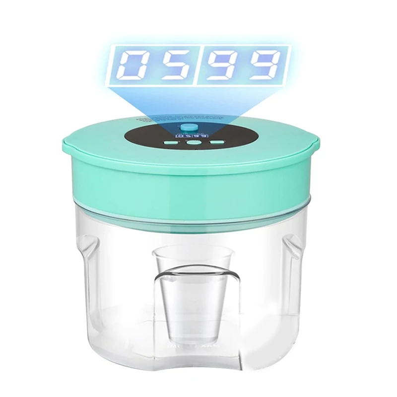 Newest Resin Bubble Remover Pro Quick 99% Bubble Removal Within 9 Mins -98Kpa High Vacuum Epoxy Resin Tool 3L US Plug