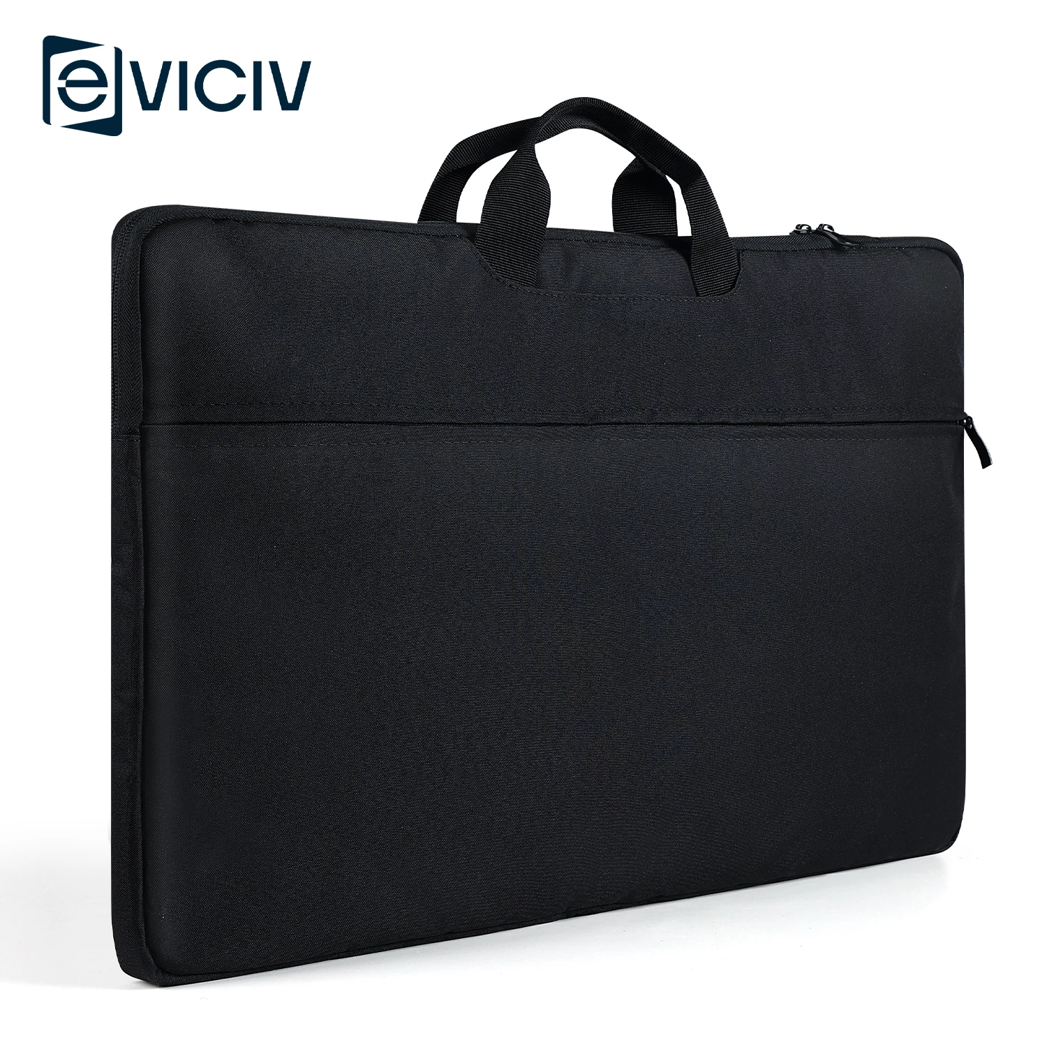 EVICIV Bolsa extra grande para ordenador portátil maletín para monitor de 24,5 pulgadas con forro interior adecuado para MacBook Dell y otras marcas de portátiles