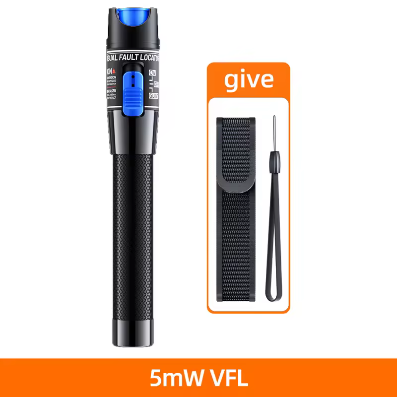 SAIVXIAN 60MW/50MW30MW/20MW/10MW/5MW Visual Fault Locator Fiber Optic Cable Tester 10-60Km Range VFL FC/SC/ST Optic - Image 7