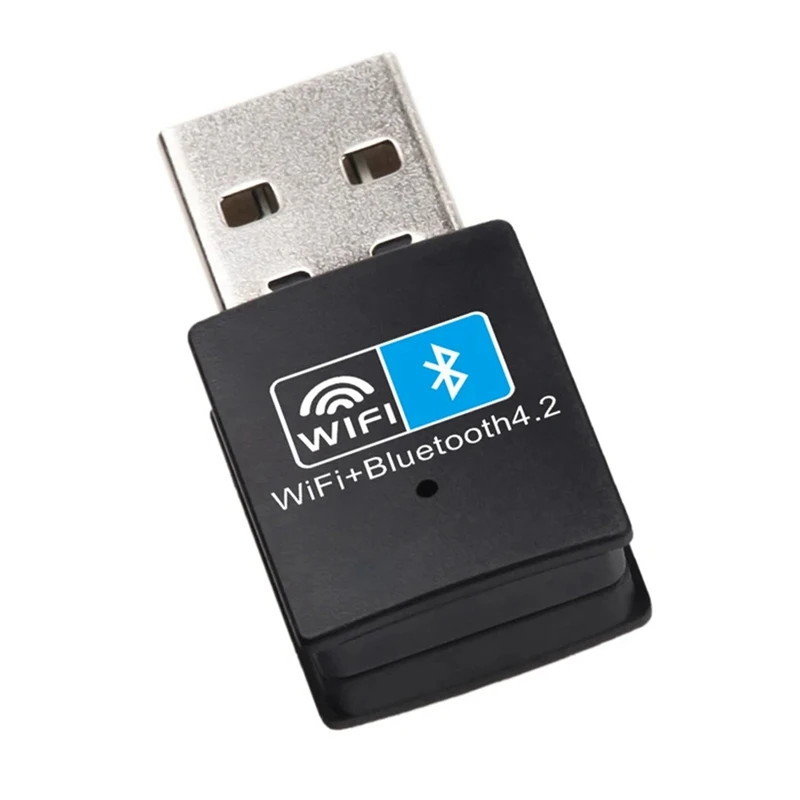 Adaptador USB Wifi Compatible con Bluetooth V4.2, tarjeta de red inalámbrica, transmisor de antena Wifi, reemplazo de receptor de Internet Lan para PC