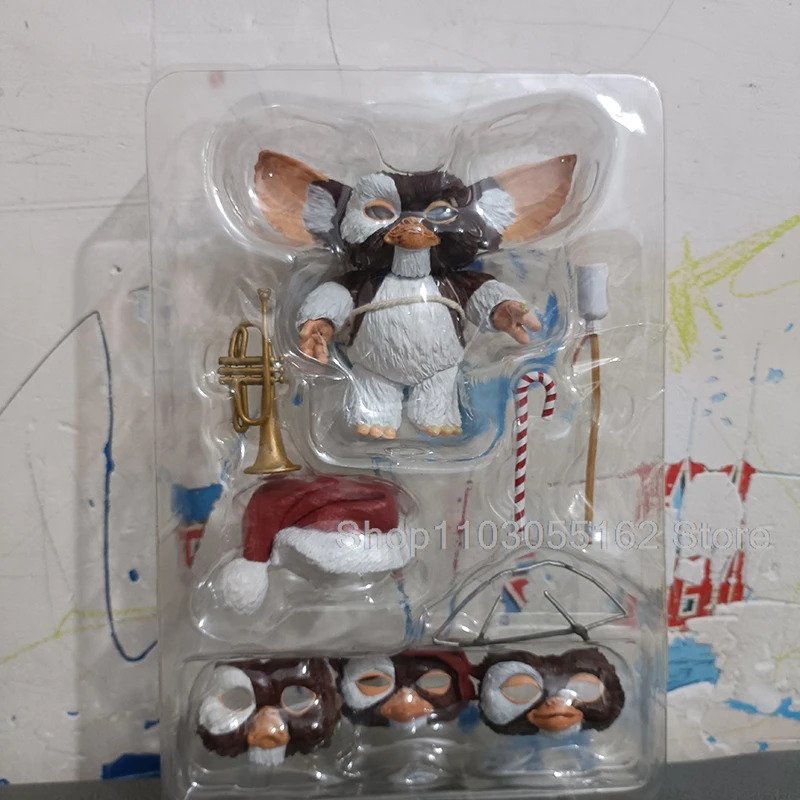 NECA New Movie Gremlins Christmas Edition Gremlins Action Figure Collectible Gremlins Anime Toy Model Birthday Gift