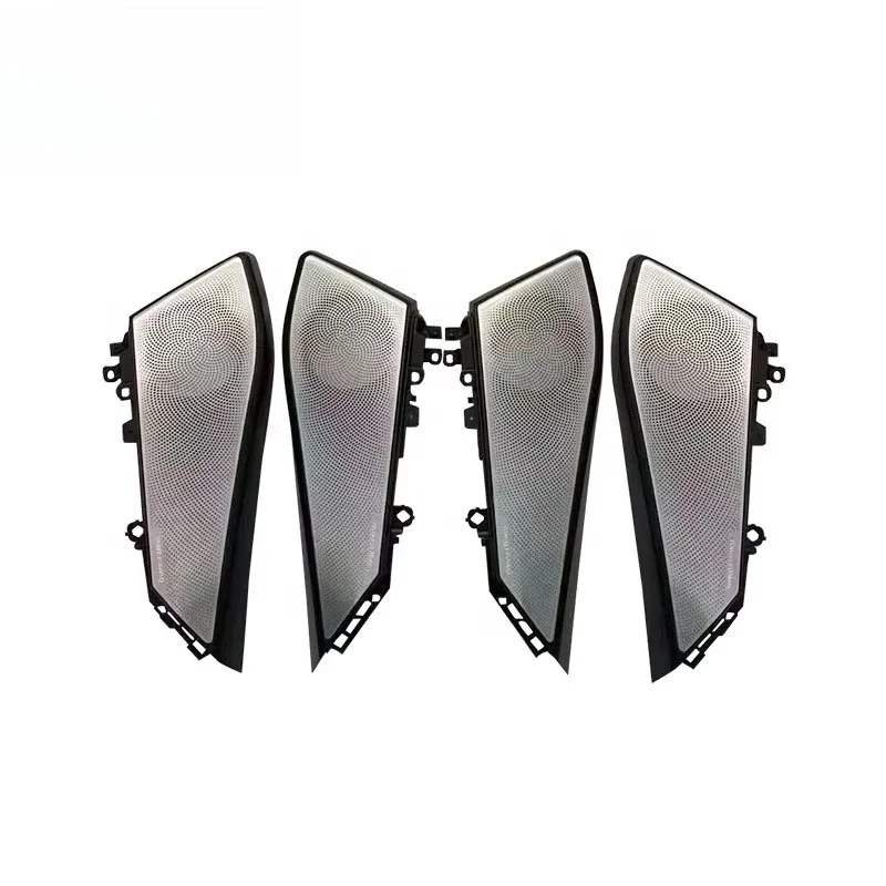Factory Custom Car Interior Audio System Speaker Cover LED  Tweeter Speaker Horn Cover Ambient Light for X6 G06 view 2