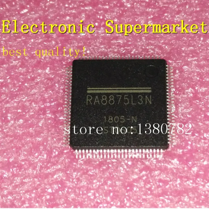 

Free Shipping 5pcs-20pcs RA8875L3N RA8875 QFP-100 New original IC In stock!