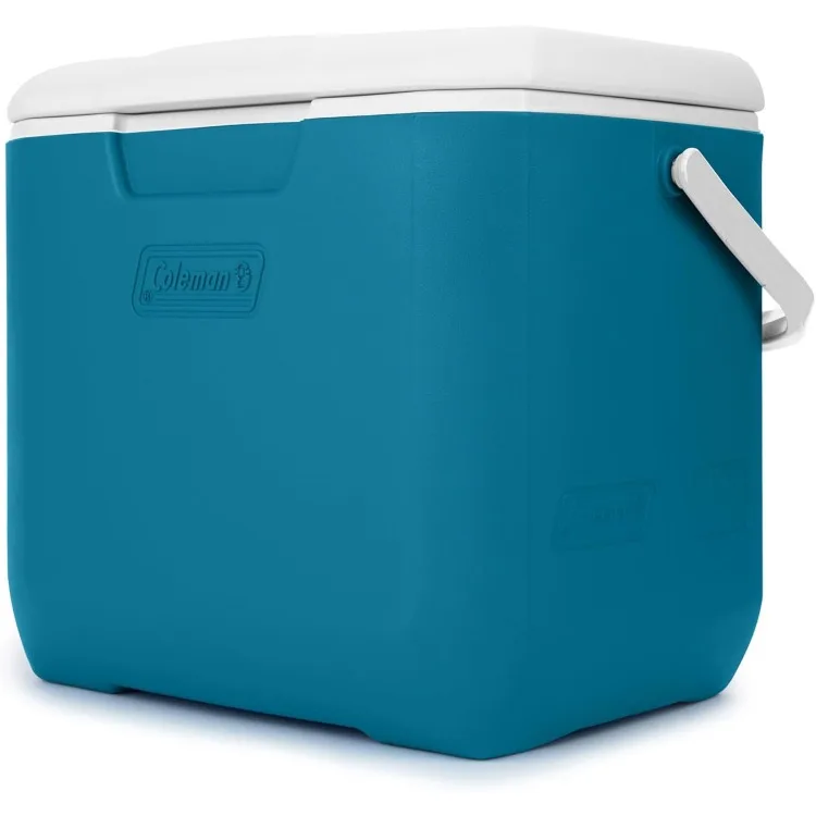 Refrigerador portátil isolado série Chiller, refrigerador duro com retenção de gelo e alça pesada, ótimo para praia e piquenique, 30qt