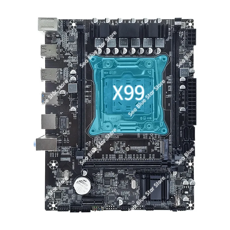 New X99LGA 2011-3-pin Computer Main Board DDR3 Memory E5 V3cpu Assembly Cooling Desktop
