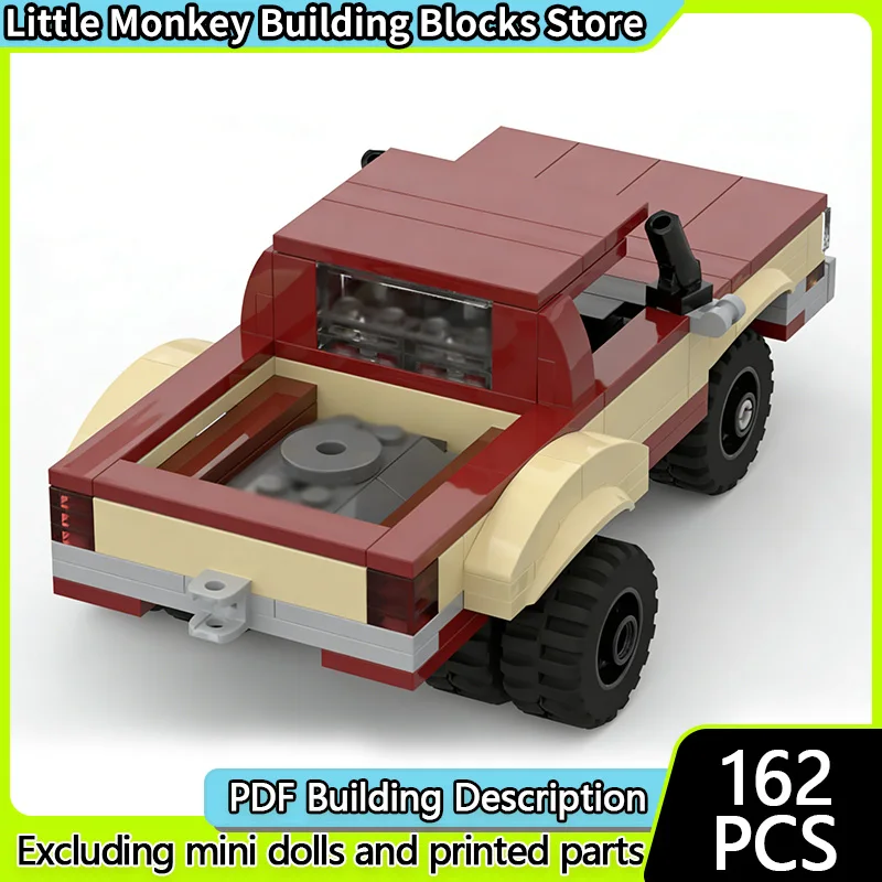 

Speed Racing Car Model MOC Building Bricks F-150 Pickup Truck Modular Technology Children Holiday Gifts Assemble Toys Suit
