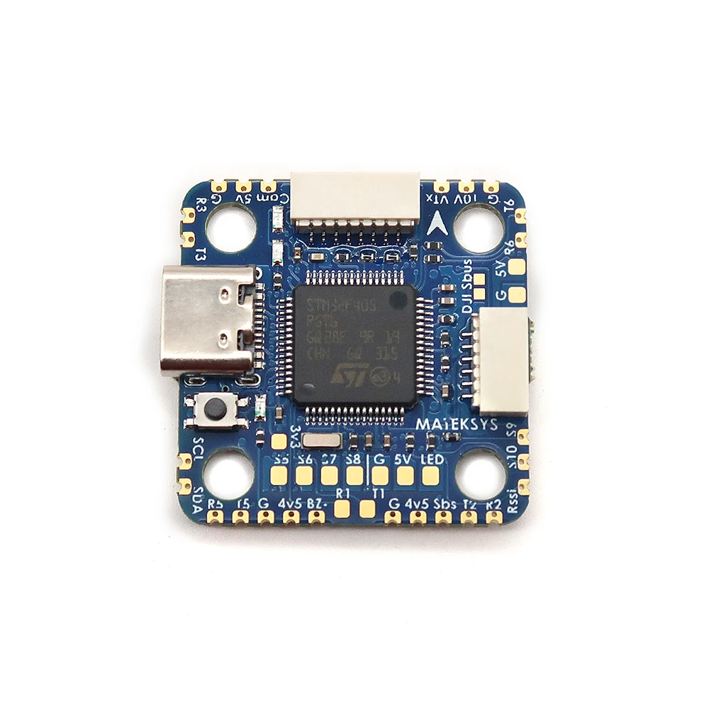 Matek MATEKSYS F405-MINI TE Flight Controller STM32F405RGT6 Built-in OSD SPL06-001 I2C For FPV Racing Drone DJI Air Unit