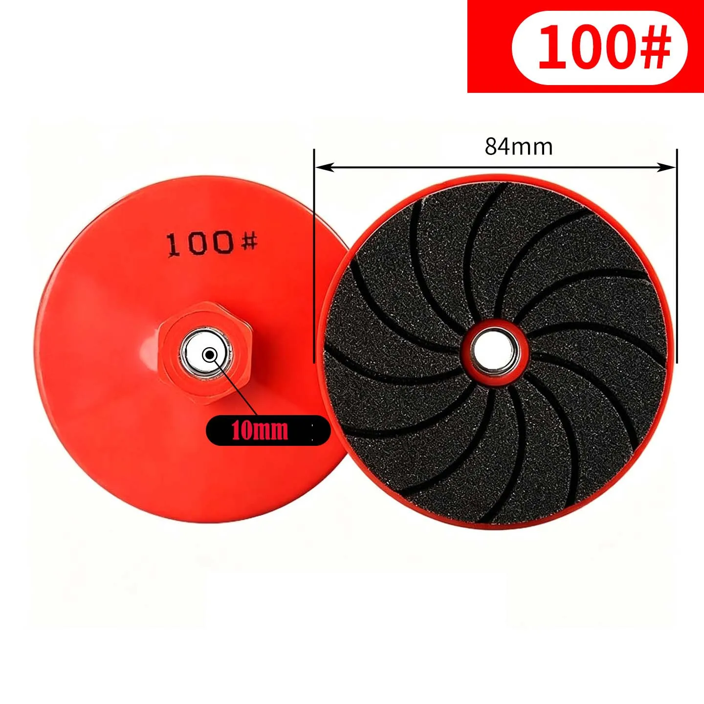 84mm Grinding Disc Polishing Pad For M10 Thread Angle Grinder FOR Tile Metal Hand Tool Power Tool Accessories