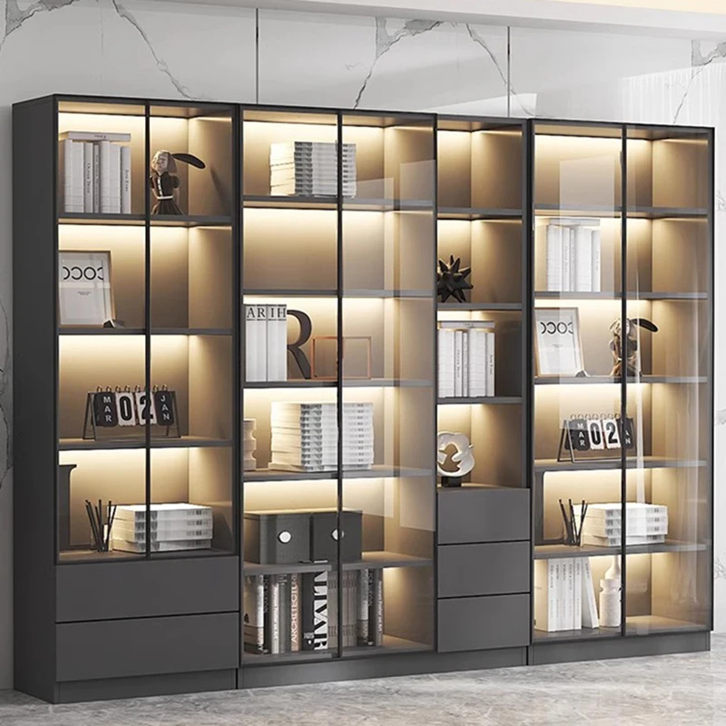 Desk Storage Organizer Room Book Shelf Support Books Bookshelf Living Cabinets Muebles Para El Hogar Maderaa Home Bedroom