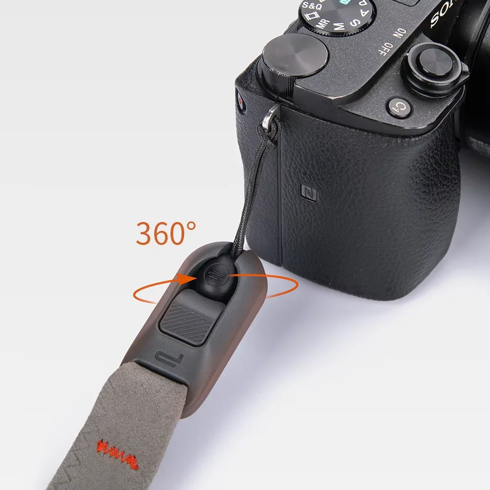 Pgytech alça de pulso para câmera, atualização de ar para fotógrafos, alça de mão ajustável de liberação rápida para sony nikon canon gopro