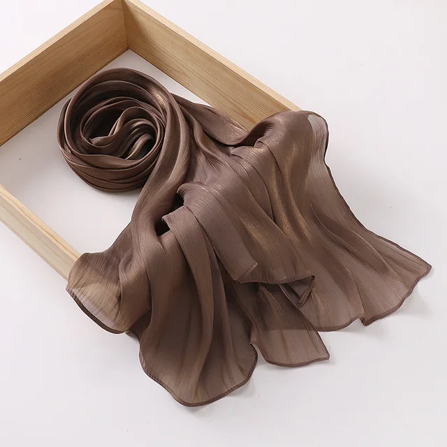 Premium Chiffon Hijabs For Woman Soft Long Turban Veil Scarves Muslim Hijab Shawls Islam Women Head Wraps Accessoires Ramadan