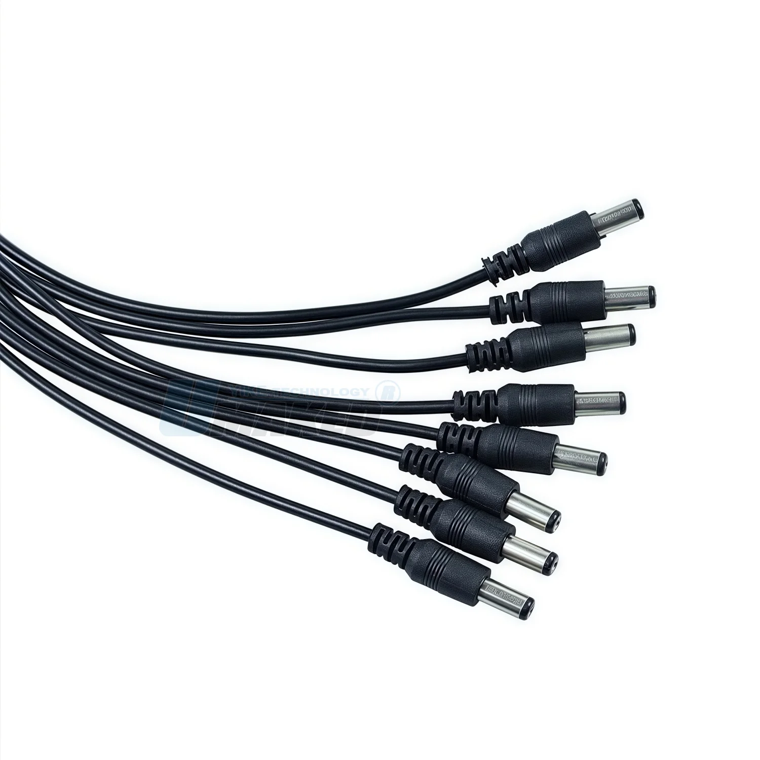 1pc 12V DC Power Splitter Cable, 1 Female to 8 Male/1 Female to 2/3/4/5 Male Connectors 2.1*5.5mm Plug For CCTV Cameras strip