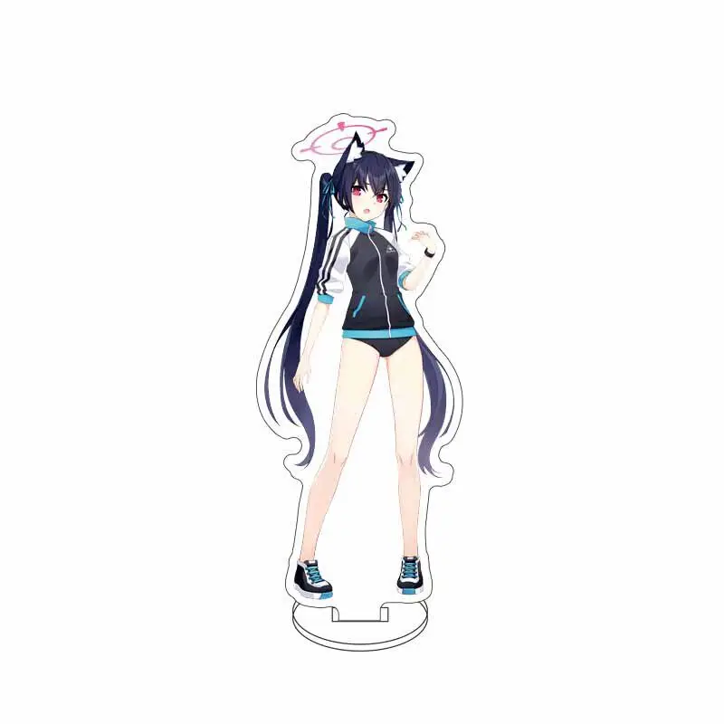 16CM Anime Blue Archive The Animation ‌Figure ‌Kuromi Serika Sunaookami Shiroko Takanashi Hoshino Acrylic Stand Cos Ornaments view 4