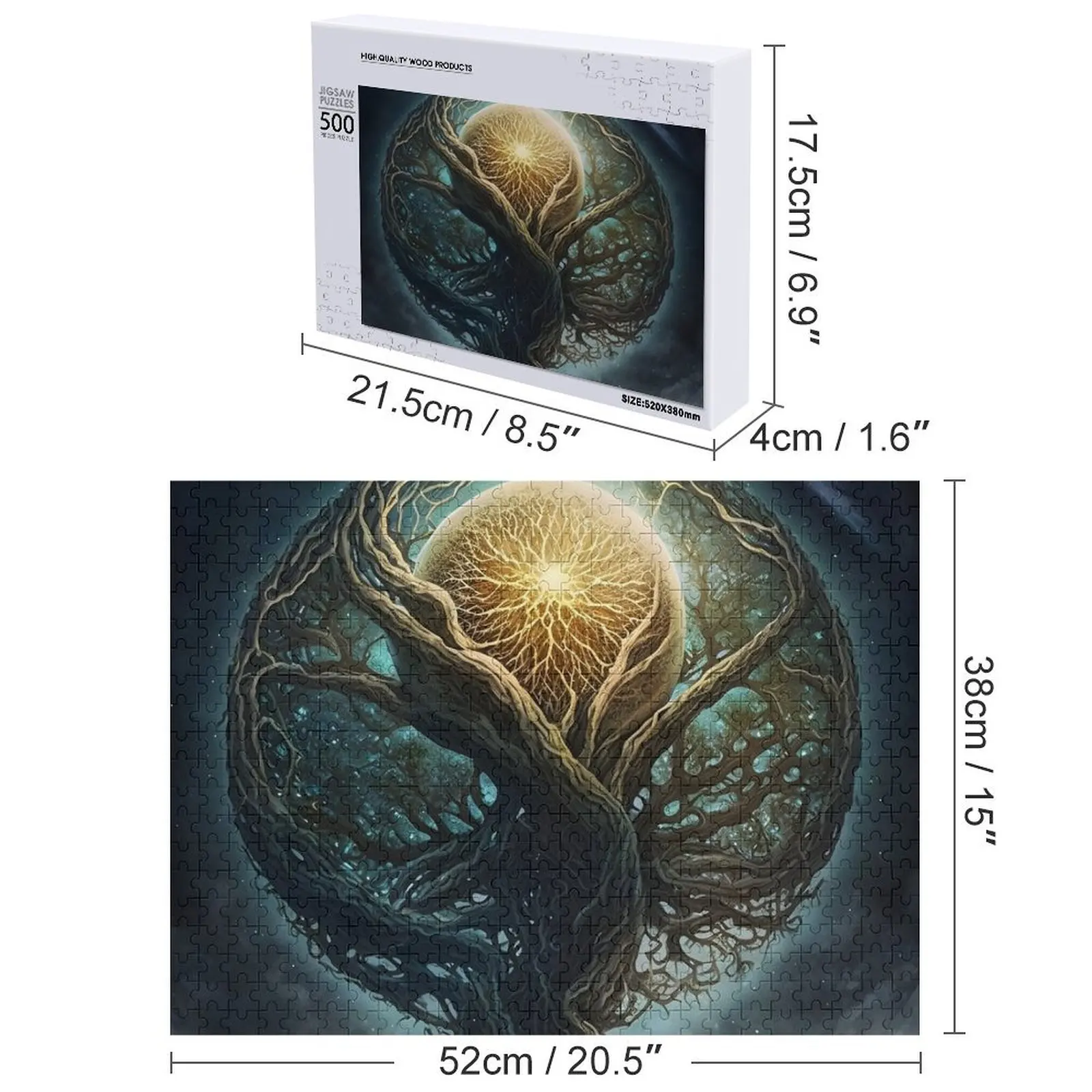 세계 나무의 심장 직소 퍼즐 맞춤 이름 나무 맞춤형 장난감 어린이를 위한 맞춤형 게임 어린이 퍼즐