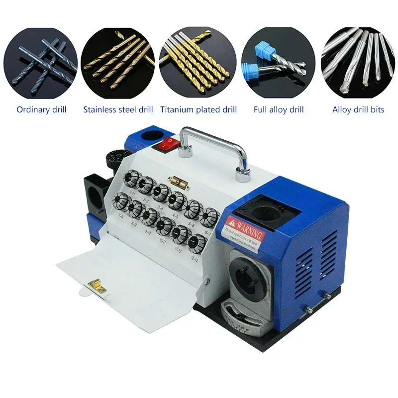 FOR HY-13 Twist Drill  Desktop Automatic Bit grinder drill bit Small Knife Grinder Drill Special Tool Grinder 3-13MM