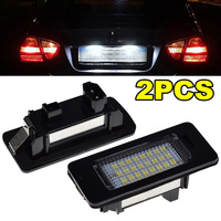 1/2PCS 24LED License Plate Number Light For BMW E90 M3 E91 E92 E70 X5 X6 E39 F30 E60 E61 E93 Car Products License Plate Lights
