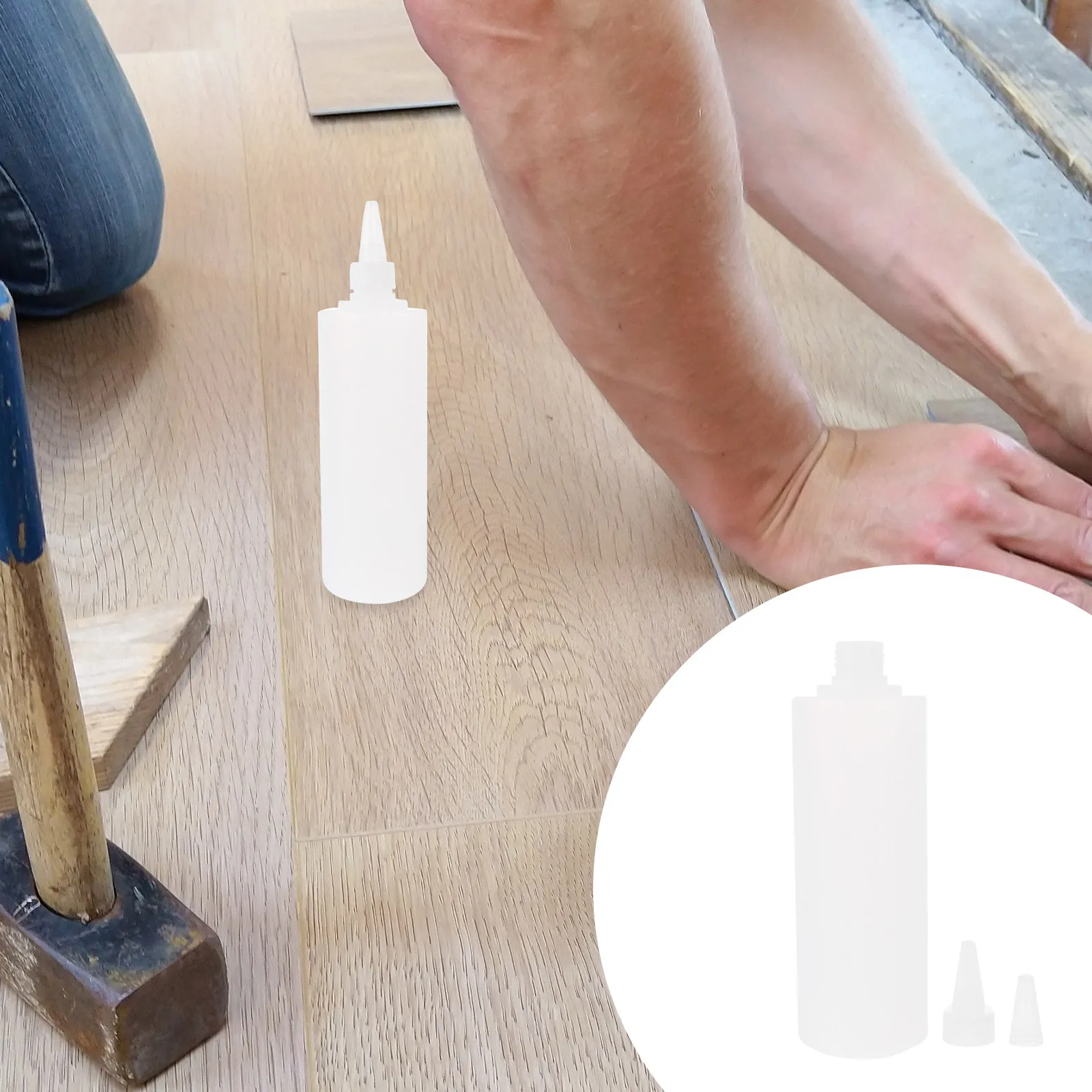 

Набор из 10 многоразовых пластиковых бутылок-дозаторов для пигментов, сжимаемые, для кухни и ванной, для герметизации и заполнения трещин, для клея