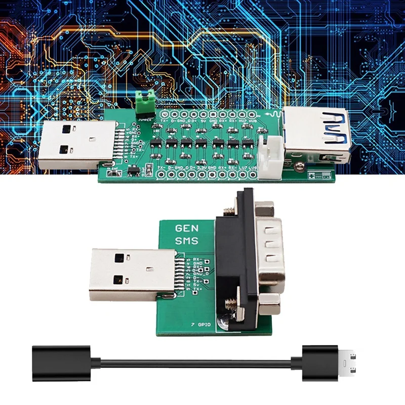 USB 3.0 SNAC Adapter+GENSMS For Mister Game Controller Conveter Accessory For De10nano Mister FPGA Mister IO Board