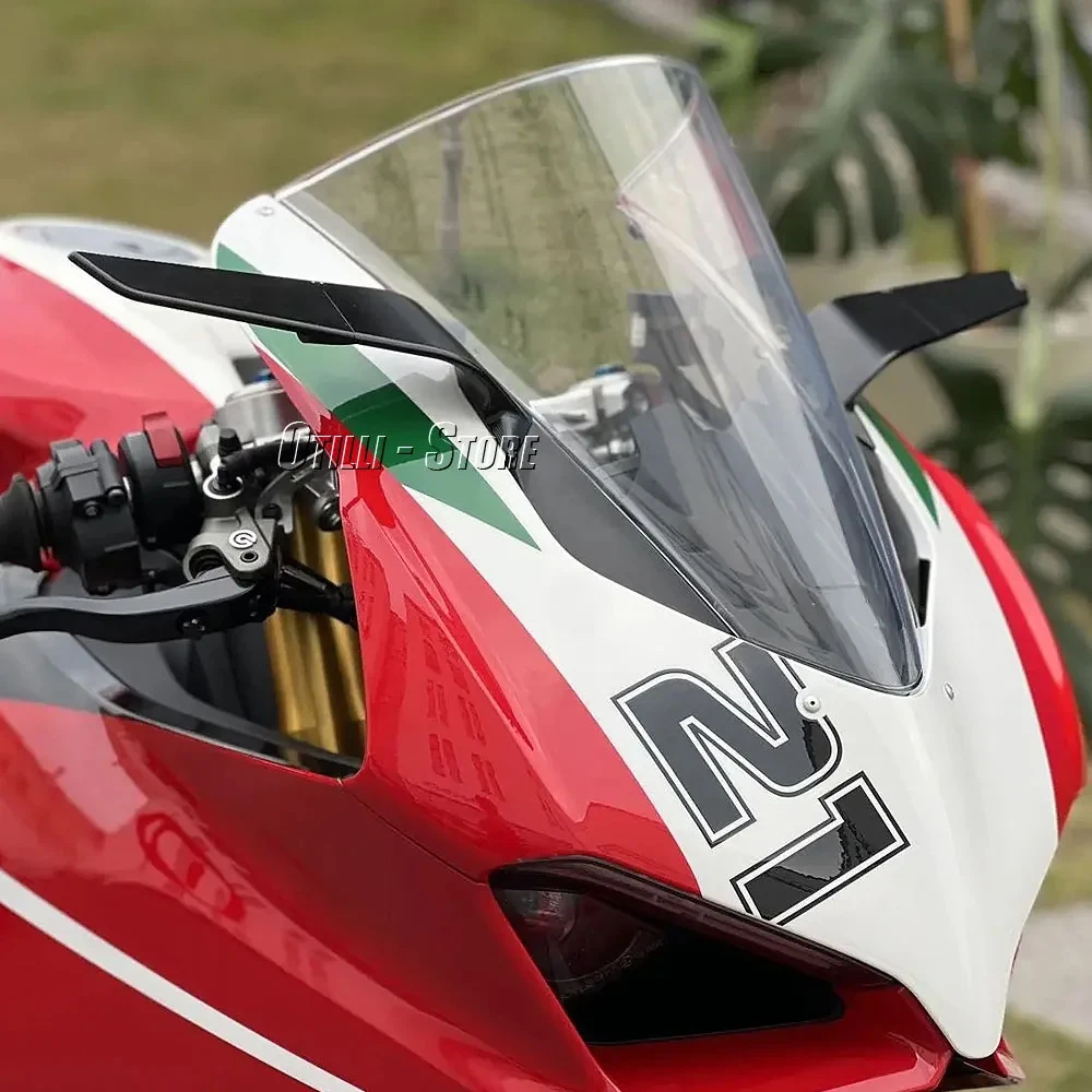 Rétroviseurs Réglables Rotatifs à LED pour Moto DucSauPanigale V2 2020-2023 PANIGALE V4 2019-2022, Nouvelle Collection