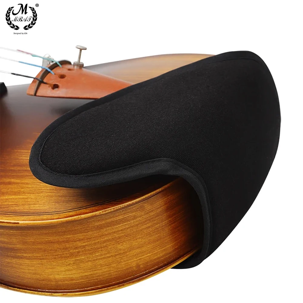 Violin Shoulder Rest Fleece Model Violin Chin Shoulder Rest Pad Accessories for 1/8 1/4 1/2 3/4 /4/4 Violin