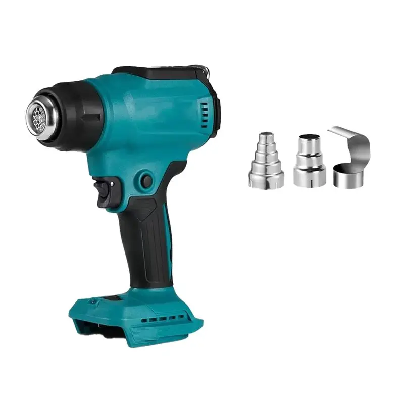 THIVN-Cordless Hot Air Tool For 18V 20V BL1830 Battery 350W Rated 990°F Hot Air Tool Kit With LED Display