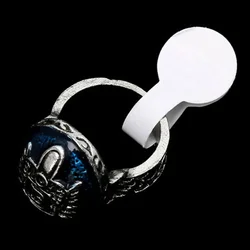 Wholesale 50/100 Pieces Of Jewelry Store Essential White Self-Adhesive Square Round Head Price Tag Kraft paper Display