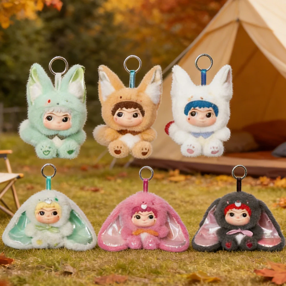 Peluche di Tendenza in Pronta Consegna, Nuova Bambola di Peluche Wakuku Coniglio Seconda Generazione, Ciondolo Coniglio in Scatola Misteriosa, Regalo alla Moda