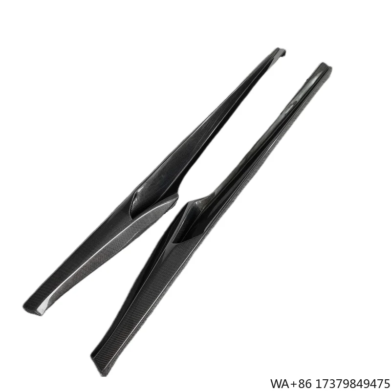 

High Quality N-Style Carbon Fiber Side Skirt Body Kit for Ferrari 488 GTB New