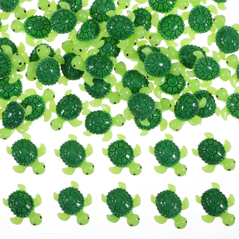 Mini Figurines de tortue de mer en résine, 5/10 pièces, miniatures pour ornement de plante en pot, Micro paysage, fournitures de décoration artisanale pour la maison, bricolage