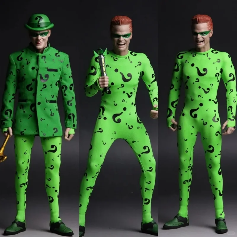 

Оригинальные игрушки Mars MAT015 1/6, Бэтмен Forever Riddler Jim Carrey, фигурки героев, Коллекционная модель, фигурка-сюрприз Xmax, игрушка в подарок