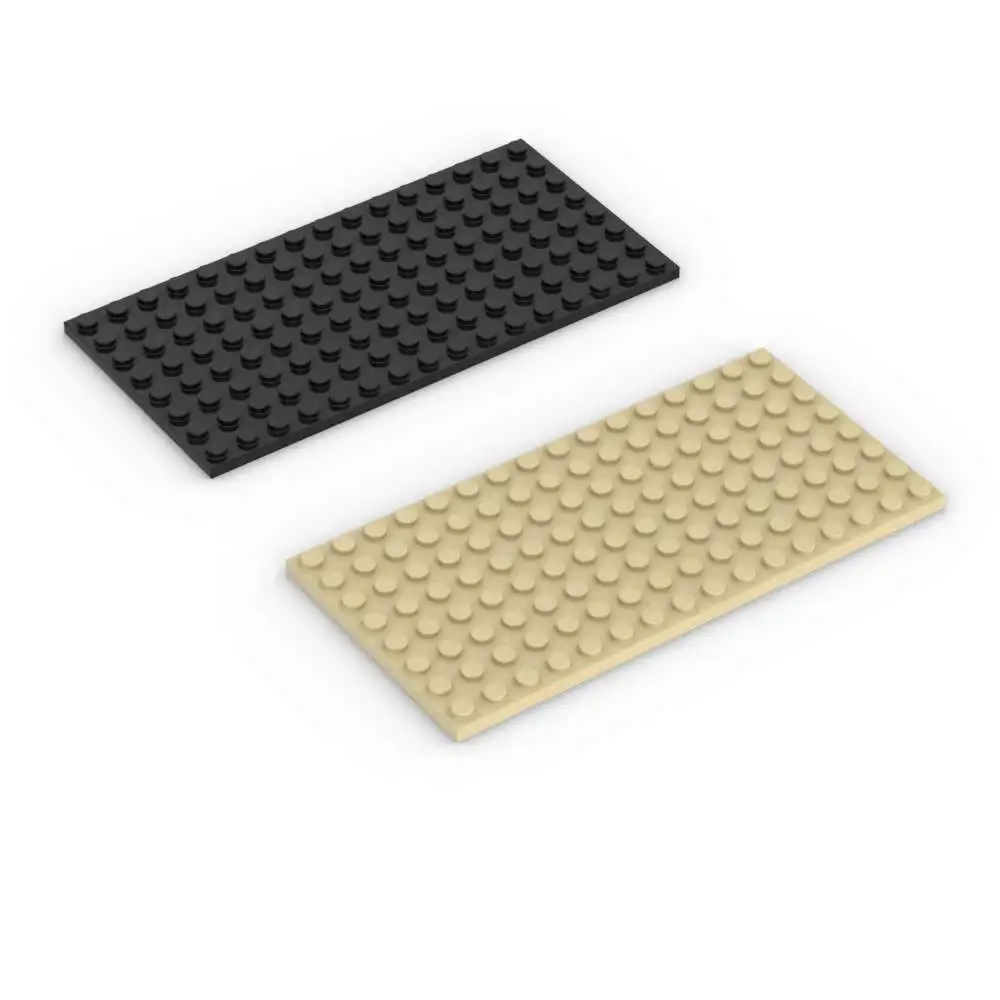 MOC 1PCS Plate 92438 8x16 Building Block High-Tech Base Board Educational Bricks Particle Puzzle DIY Toy Children Birthday Gift