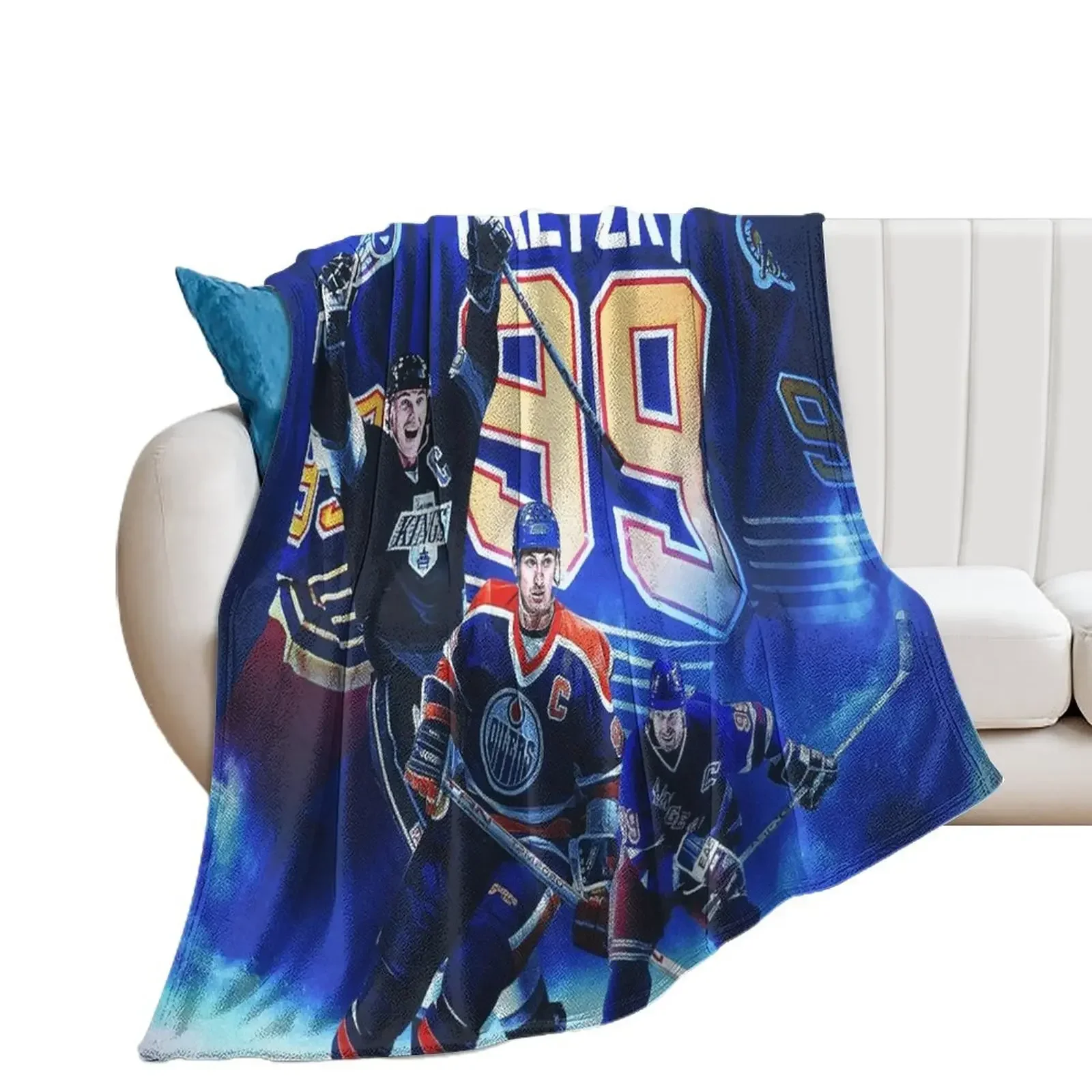 Wayne Gretzky Throw Blanket christmas gifts Sleeping Bag Blankets For Baby Blankets