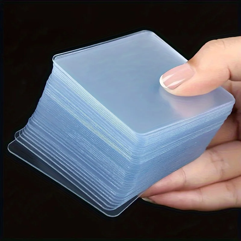 20 sheets of super strong double-sided tape, transparent, no drilling or nails required, suitable for plastic, glass, metal, sto