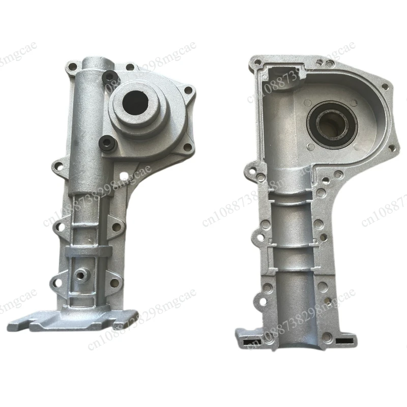 Lawn Mower Weeding Wheel, Loose Soil Ditching Wheel Assembly, Gear Box, Gearbox Parts, Copper, Main Shaft, Aluminum Shell