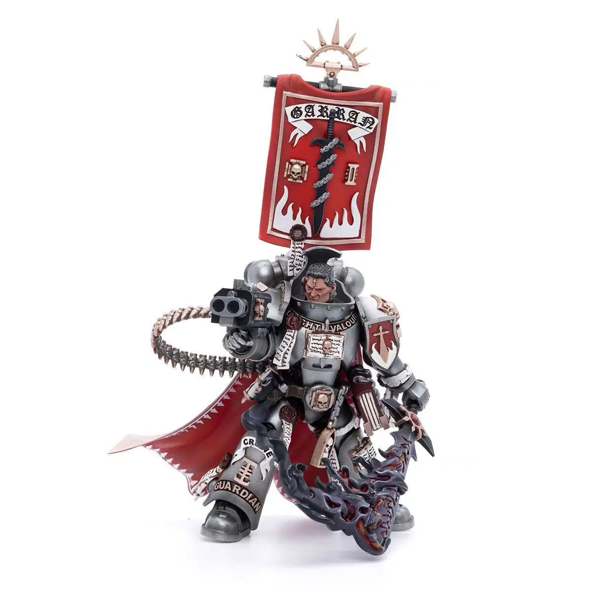 

JOYTOY Warhammer 40K 1/18 Action Figure Grey Knights Castellan Crowe Anime Action Figures Model Toys Collection Gifts In Stock