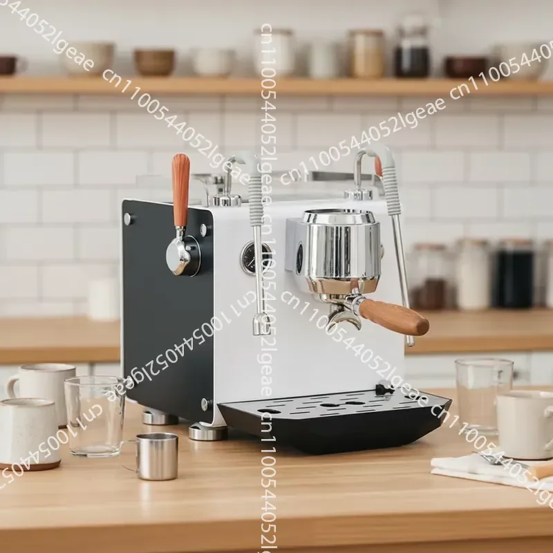 Electric Semi-automatic Commercial Hotel Household Italian Stainless Steel Coffee Steam Brew Coffee