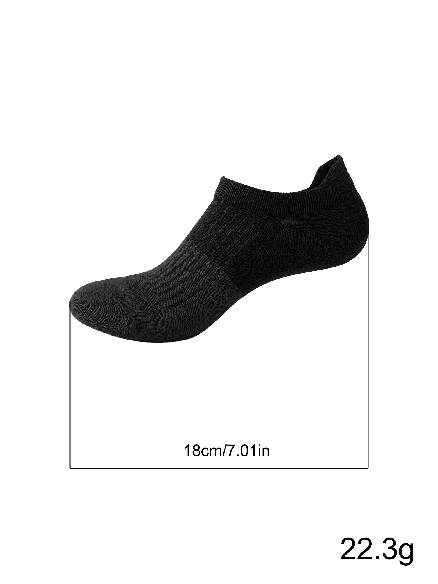 1/3/6 Pasang Kaus Kaki Pria Warna Hitam Abu-abu Model Blok Warna, Bahan Katun Bernapas, Empuk, Potongan Rendah, Anti Selip, Menyerap Keringat, Cocok untuk Olahraga, Hadiah