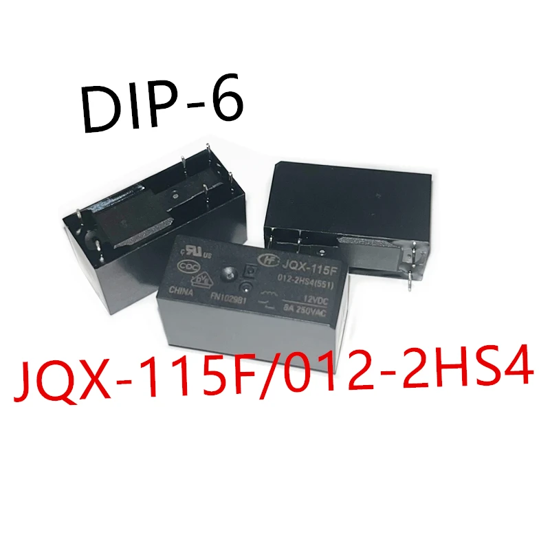 10piece  JQX-115F/012-2HS4 、JQX-115F/024-2HS4 、JQX-115F/005-2HS4  New Power Relay   JQX-115F-012-2HS4 、JQX-115F-024-2HS4