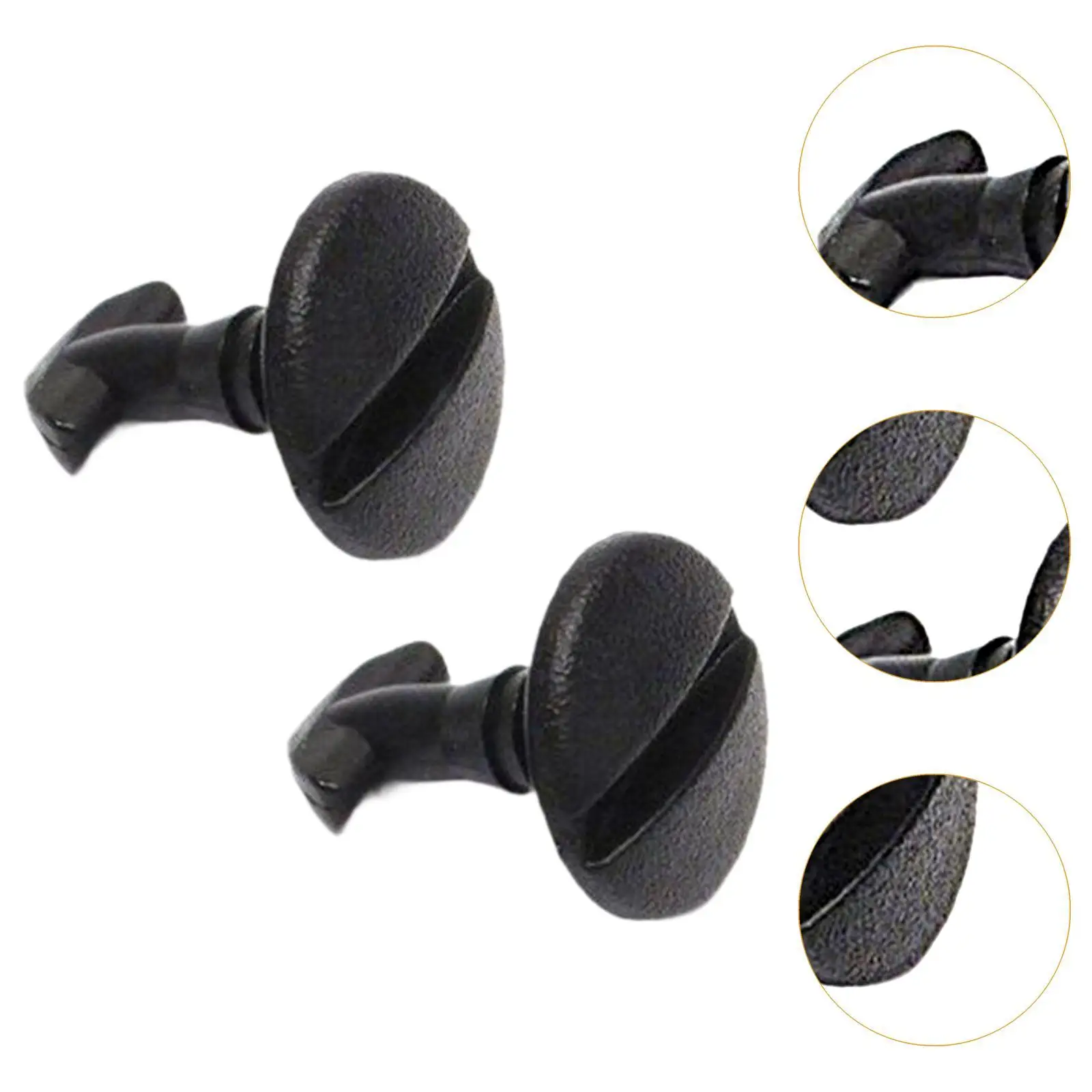 2 Pieces Car Door Panel Fastener Retainer Clip Accessory Direct Replaces