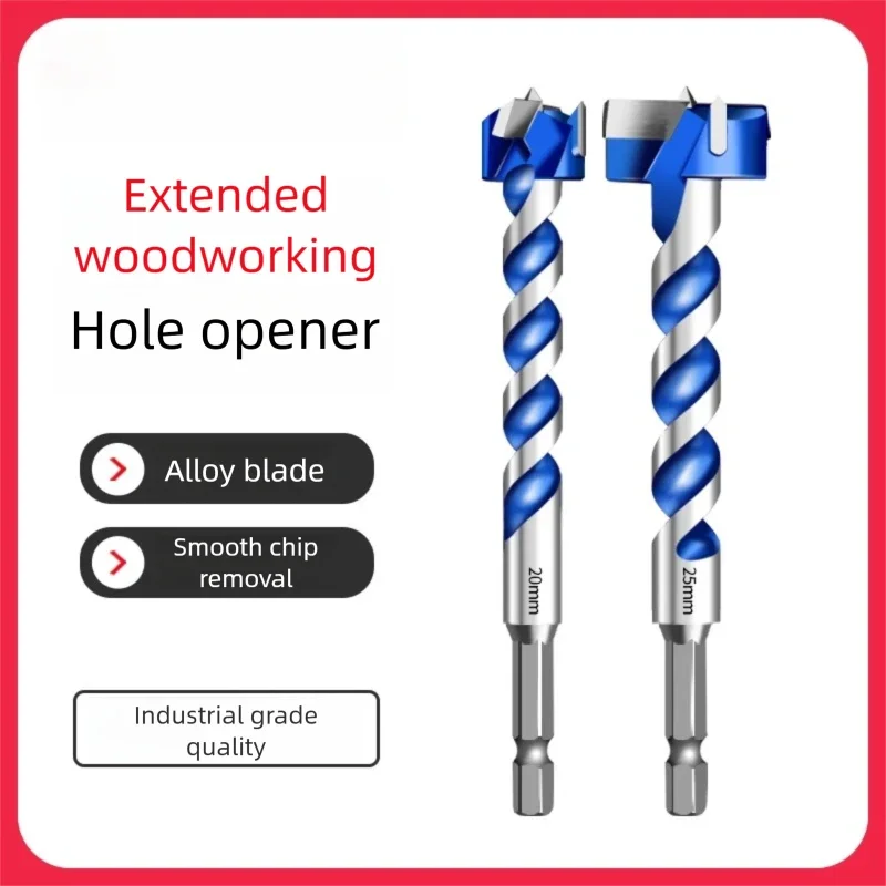 

TG Heavy Duty Extended Woodworking Hole Saw with Large Cutting Diameter and Precise Holes