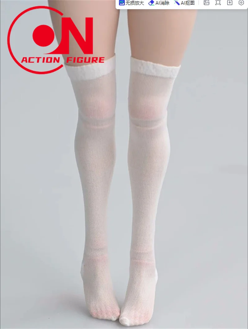1/6 หญิงกึ่งโปร่งใสถุงน่องสั้นถุงเท้ายาวถุงน่องเสื้อผ้ารุ่น 12 ''ทหารหญิง Action Figure Body