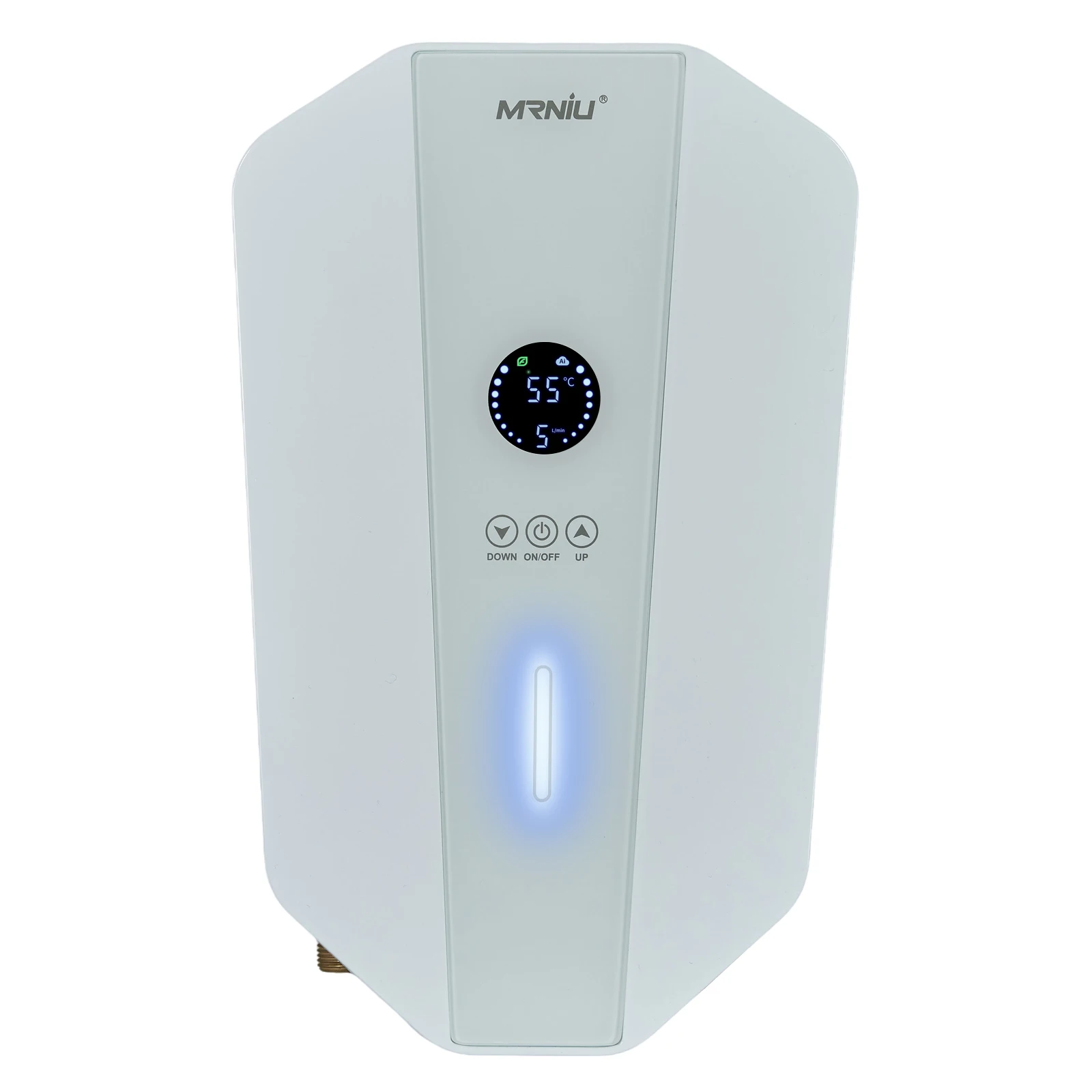 

Electric Instant Tankless Water Heater 8500W 220V On Demand Hot Water Heater Under Sink with Digital Display Bathroom Shower
