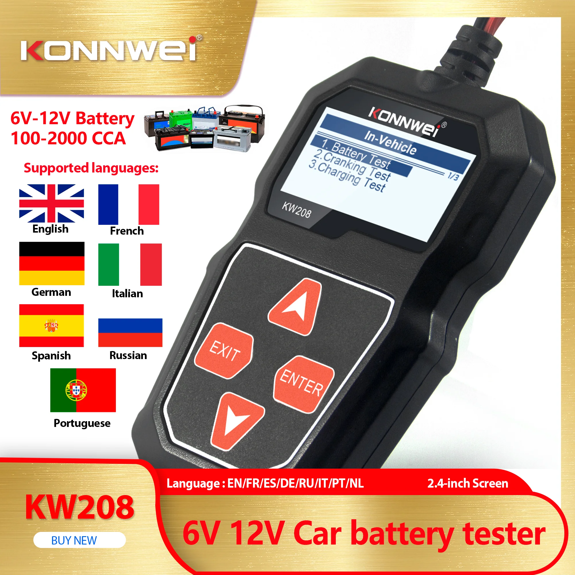 Konnwei KW208 12V C…