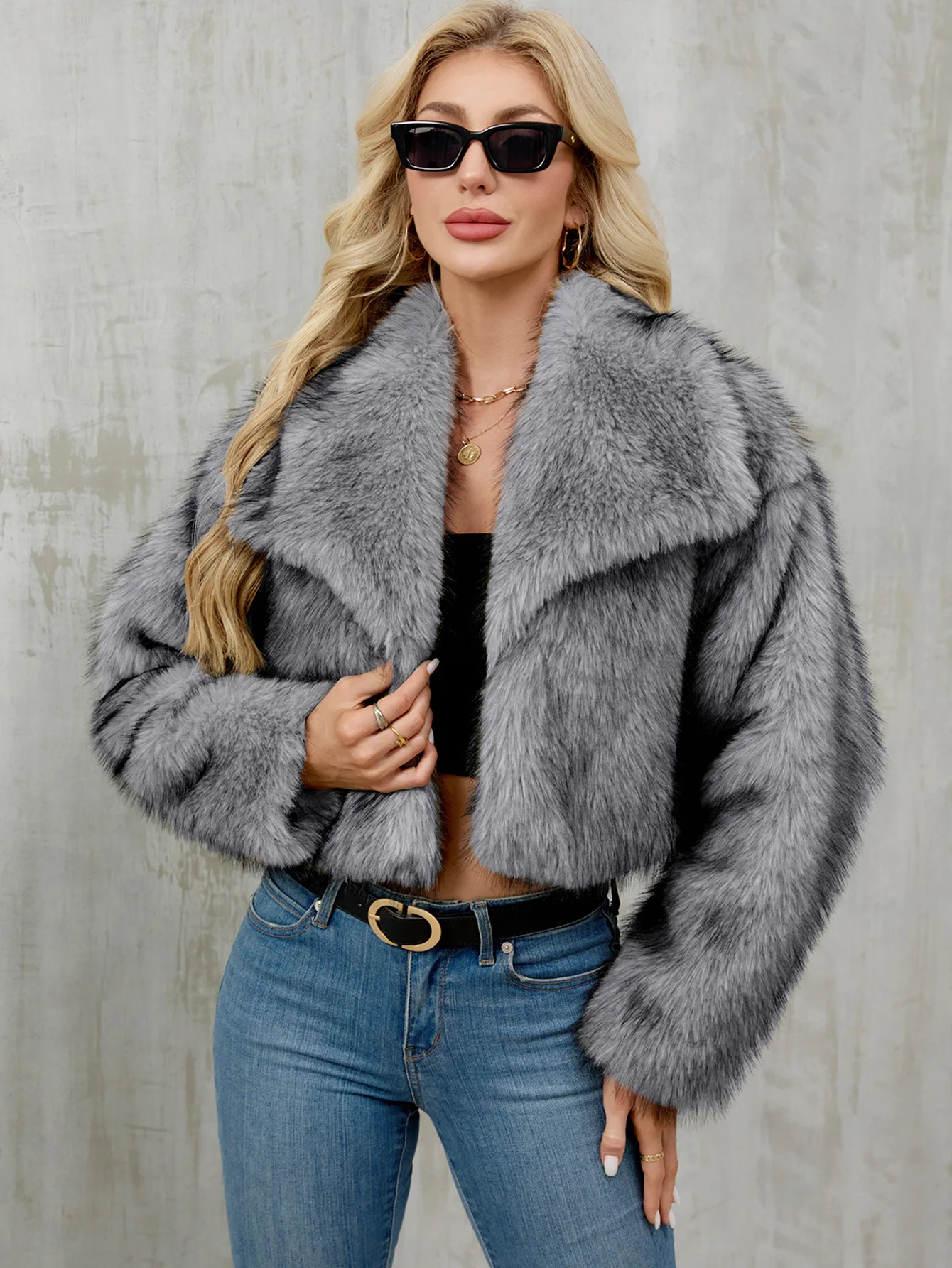 

Пальто из ткани из искусственного меха, женские стеганые клубные реглан, женская верхняя одежда в китайском стиле с запахом и рукавами-фонариками, регулируемая высокая талия